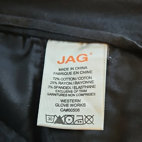 Jag Jeans Black Cropped Ankle Jeans - Picture 4 of 6